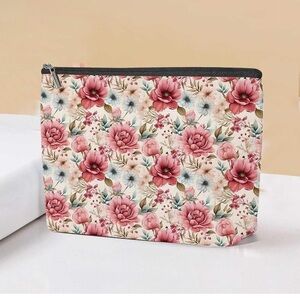 Brand new Floral Print Cosmetic Bag
